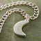 Charmalong&#x2122; Silver Plated Moon Charm by Bead Landing&#x2122;